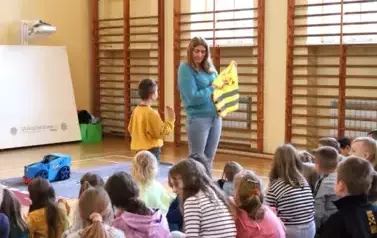 8. Odblaski ważnym elementem na drodze