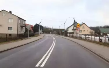 2. Droga powiatowa w miejscowości Wąsosz