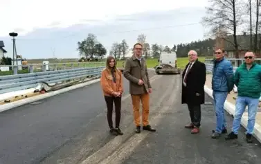 1. Wizyta robocza na moście w miejscowości Balcer