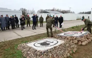6. Odslonięcie odznaki Brygady