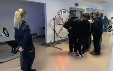 5. Ćwiczenia w Komendzie Powiatowej Policji w Grajewie