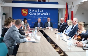 2. Starosta Grajewski na spotkaniu z PKS NOVA