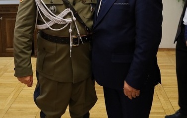 9. Starosta Grajewski z generałem