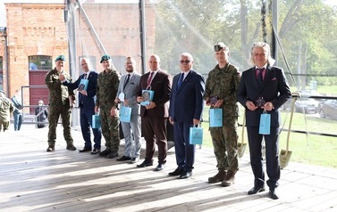 7. Podziękowania od przedstawiciela 2 Brygady Zmotoryzowanej Legion&oacute;w