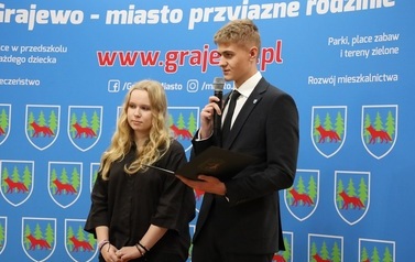 8. Przedstawiciele Młodzieżowej Rady Miasta Grajewo
