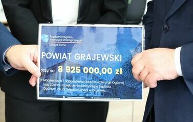 2. Czek na dofuinansowanie z Programu Rządowego Polski Ład