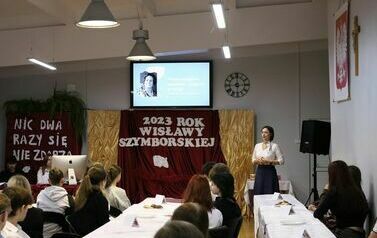1. Kawiarenka literacka - I Liceum Og&oacute;lnokształcące w Grajewie