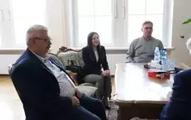 3. Rozmowa w gabinecie Starosty Ełckiego