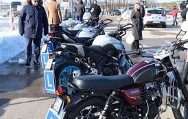 7. Motocykle do nauki jazdy