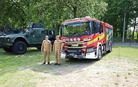 20. Strazacy na pikniku