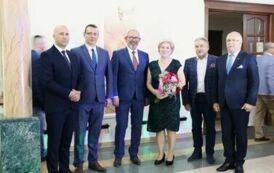 4. Podziękowania złożone dla Grażyny Świderskiej Księgowej ZPOZ w Grajewie
