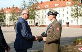 9. Zapoznanie się z nowym dow&oacute;dcą płk. Grzegorzem Kaliciakiem