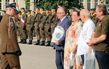 1. Uroczystości Święta Batalionu Zmechanizowanego qw Giżycku