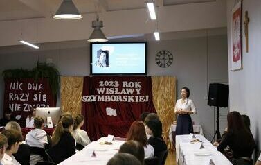 1. Kawiarenka literacka - I Liceum Og&oacute;lnokształcące w Grajewie