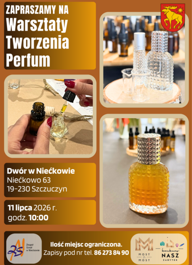 Zaproszenie na Warsztaty Tworzenia Perfum