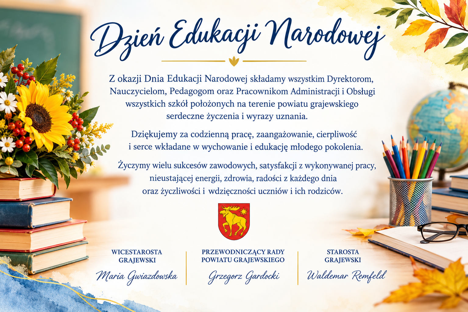 Grafika z&nbsp;Dnia Edukacji Narodowej