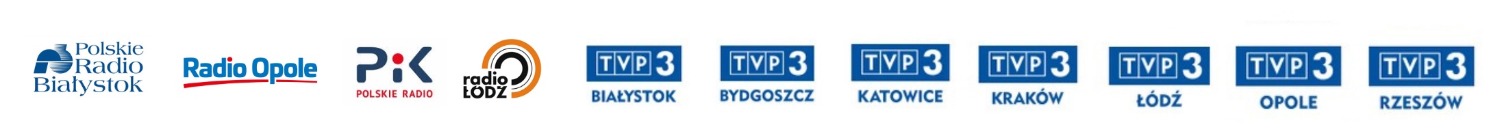 Loga patronów medialnych wydarzenia