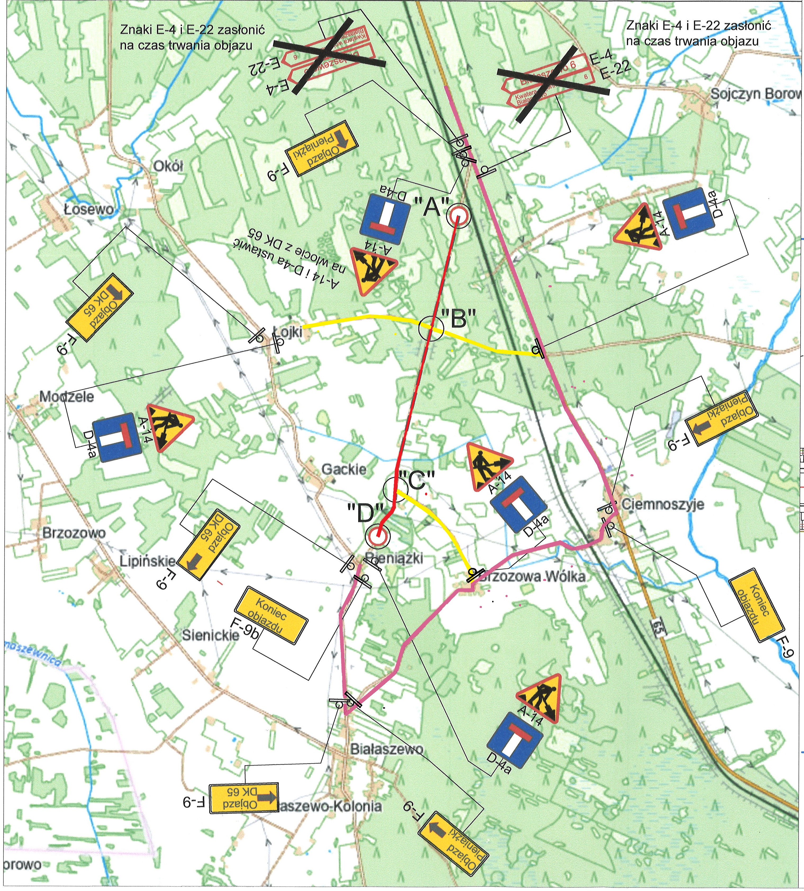 mapa poglądowa