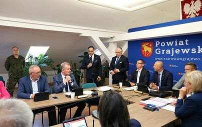 Zdjęcie do Wyjątkowa LXXXI sesja Rady Powiatu Grajewskiego