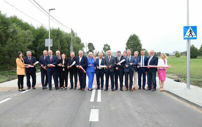 Zdjęcie do Uroczyste otwarcie drogi powiatowej w Białaszewie