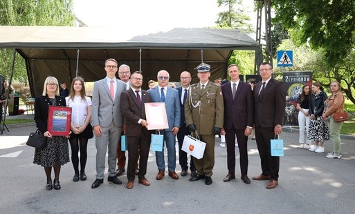Podziękowania i gratulacje składane Dowódcy Brygady