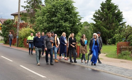 Odbiór końcowy zadania inwestycyjnego pn. „Przebudowa z rozbudową DP nr 1794B na odcinku Bełda – Stoczek w km 0+000–2+600”