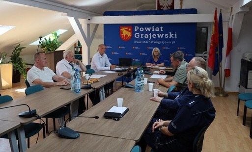 Posiedzenie Komisji Bezpieczeństwa i Porządku Powiatu Grajewskiego