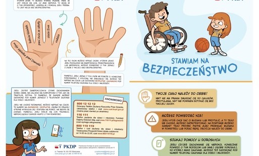 Strona z ulotki inforamcyjnej