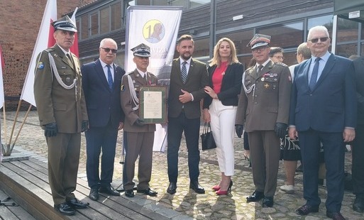 Starosta na obchodach Święta Wojska Polskiego Garnizonu Ciechanów